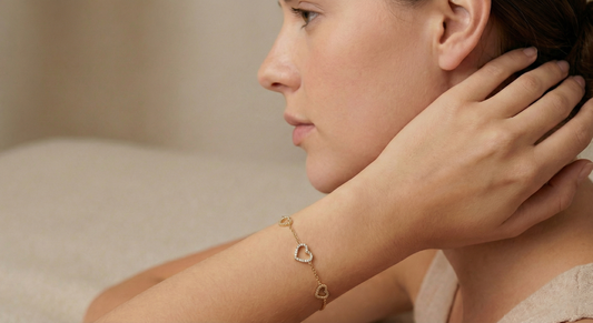 The "Forever Love" Dainty Heart Bracelet